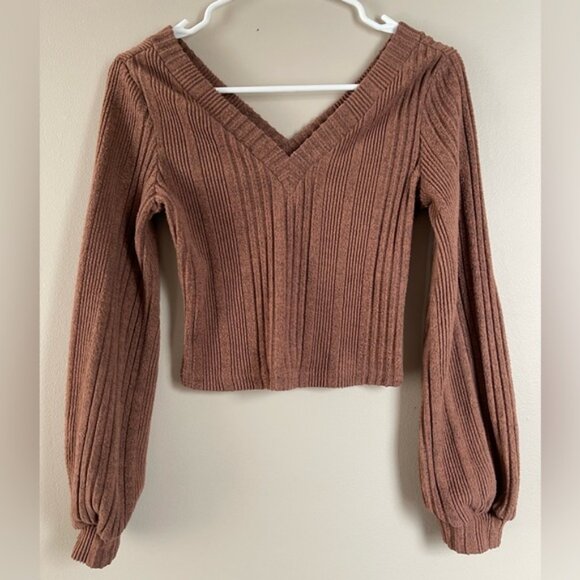 SHEIN Puff Sleeve Top - Picture 1 of 3
